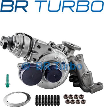 BR Turbo BRTX7296 - Turbocompresseur, suralimentation cwaw.fr