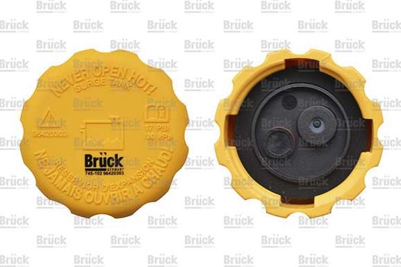 BRÜCK GERMANY 96420303 - Bouchon, réservoir de liquide de refroidissement cwaw.fr