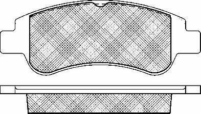 BSF 10962 - Kit de plaquettes de frein, frein à disque cwaw.fr