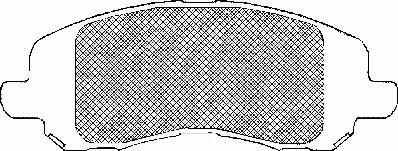 BSF 10909 - Kit de plaquettes de frein, frein à disque cwaw.fr