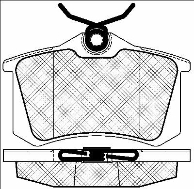 Pagid T5075MX - Kit de plaquettes de frein, frein à disque cwaw.fr