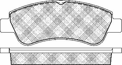 BSF 10970 - Kit de plaquettes de frein, frein à disque cwaw.fr