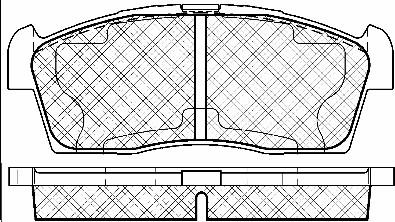 BSF 10971 - Kit de plaquettes de frein, frein à disque cwaw.fr