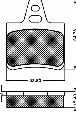 BSF 10451 - Kit de plaquettes de frein, frein à disque cwaw.fr