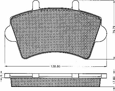 HELLA 530032853 - Kit de plaquettes de frein, frein à disque cwaw.fr