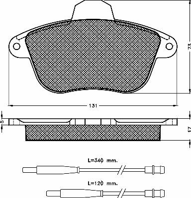 Mintex MDB81527 - Kit de plaquettes de frein, frein à disque cwaw.fr