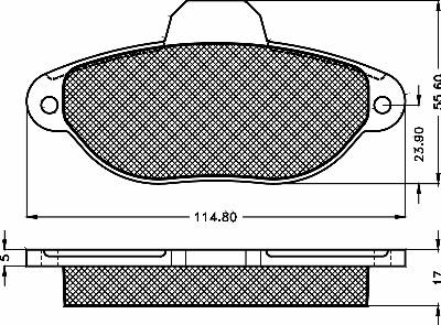 BSF 10359 - Kit de plaquettes de frein, frein à disque cwaw.fr