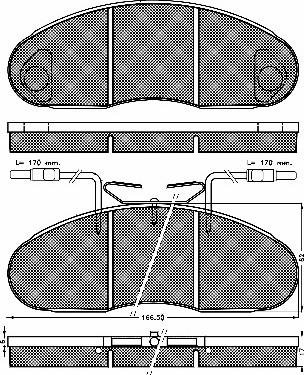 BSF 10295 - Kit de plaquettes de frein, frein à disque cwaw.fr