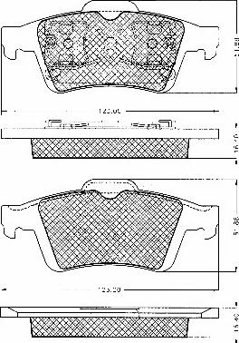 Valeo 301001 - Kit de plaquettes de frein, frein à disque cwaw.fr