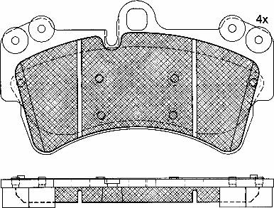 Valeo 670656 - Kit de plaquettes de frein, frein à disque cwaw.fr