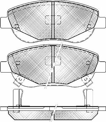 Valeo 670532 - Kit de plaquettes de frein, frein à disque cwaw.fr