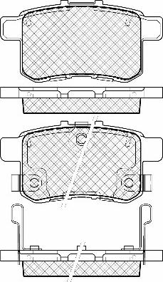 HELLA 8DB 355 035-181 - Kit de plaquettes de frein, frein à disque cwaw.fr