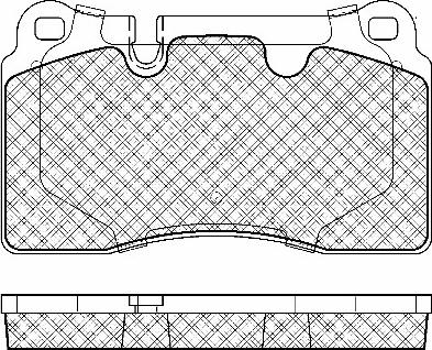 BSF 20000 - Kit de plaquettes de frein, frein à disque cwaw.fr