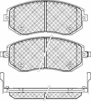 AISIN SN915P - Kit de plaquettes de frein, frein à disque cwaw.fr