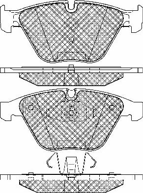 BSF 20021 - Kit de plaquettes de frein, frein à disque cwaw.fr