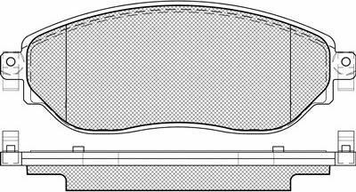 ATE 602798 - Kit de plaquettes de frein, frein à disque cwaw.fr