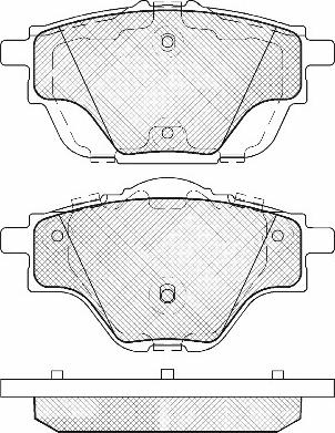 ATE 603872 - Kit de plaquettes de frein, frein à disque cwaw.fr