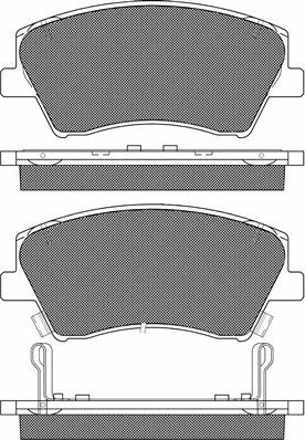 BSF 20290 - Kit de plaquettes de frein, frein à disque cwaw.fr