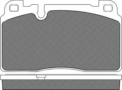 BSF 20248 - Kit de plaquettes de frein, frein à disque cwaw.fr