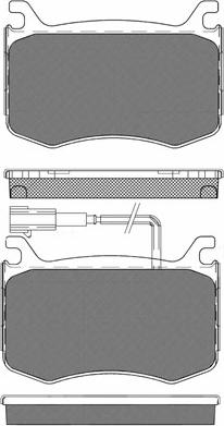 BSF 20255 - Kit de plaquettes de frein, frein à disque cwaw.fr