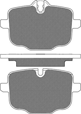 BSF 20269 - Kit de plaquettes de frein, frein à disque cwaw.fr