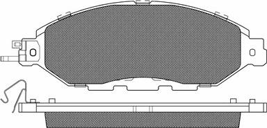 BSF 20265 - Kit de plaquettes de frein, frein à disque cwaw.fr