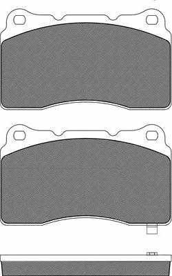 CAR PNT3712 - Kit de plaquettes de frein, frein à disque cwaw.fr