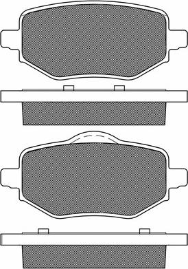 BSF 20281 - Kit de plaquettes de frein, frein à disque cwaw.fr