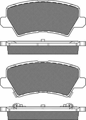 BSF 20288 - Kit de plaquettes de frein, frein à disque cwaw.fr