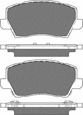 BSF 20287 - Kit de plaquettes de frein, frein à disque cwaw.fr