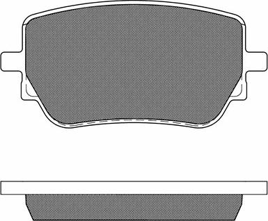 BSF 20271 - Kit de plaquettes de frein, frein à disque cwaw.fr