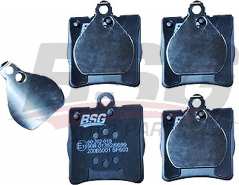 BSG BSG 60-202-010 - Kit de plaquettes de frein, frein à disque cwaw.fr