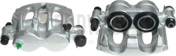 Budweg Caliper 345525 - Étrier de frein cwaw.fr