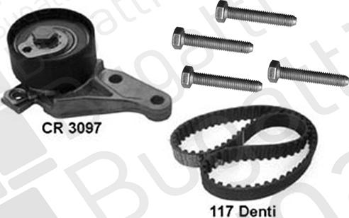 BUGATTI BKCD0568 - Kit de distribution cwaw.fr