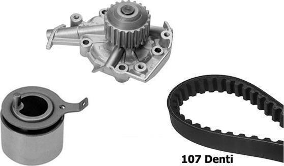 BUGATTI KBU9104A - Pompe à eau + kit de courroie de distribution cwaw.fr