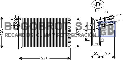 BUGOBROT 45-VW6173 - Système de chauffage cwaw.fr