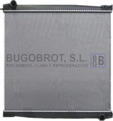 BUGOBROT 40-SC0002 - Radiateur, refroidissement du moteur cwaw.fr