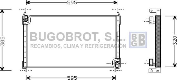 BUGOBROT 62-FT5173 - Condensateur, climatisation cwaw.fr