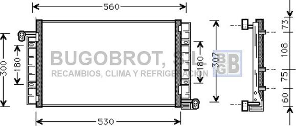 BUGOBROT 62-FT5222 - Condensateur, climatisation cwaw.fr