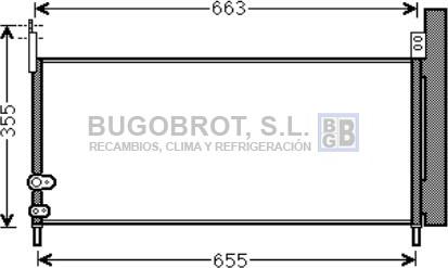 BUGOBROT 62-TO5576 - Condensateur, climatisation cwaw.fr