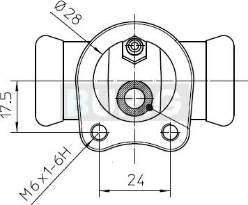 Burig B090094 - Cylindre de roue cwaw.fr