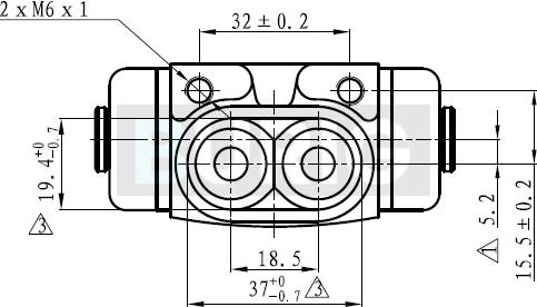 Burig B090058 - Cylindre de roue cwaw.fr