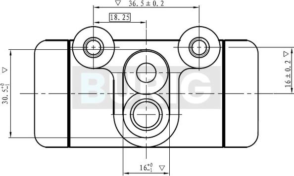 Burig B090032 - Cylindre de roue cwaw.fr