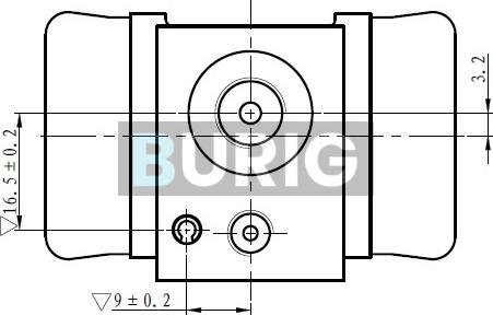 Burig B090079 - Cylindre de roue cwaw.fr