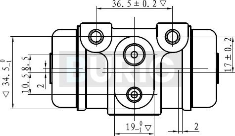 Burig B090077 - Cylindre de roue cwaw.fr