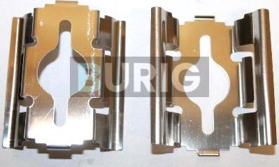 Burig B06C0048 - Kit d'accessoires, plaquette de frein à disque cwaw.fr