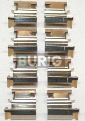 Burig B06C0004 - Kit d'accessoires, plaquette de frein à disque cwaw.fr