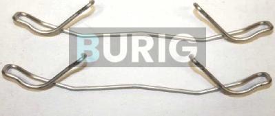 Burig B06C0007 - Kit d'accessoires, plaquette de frein à disque cwaw.fr