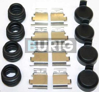 Burig B06C0012 - Kit d'accessoires, plaquette de frein à disque cwaw.fr