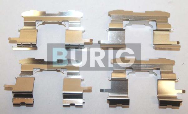 Burig B06C0079 - Kit d'accessoires, plaquette de frein à disque cwaw.fr